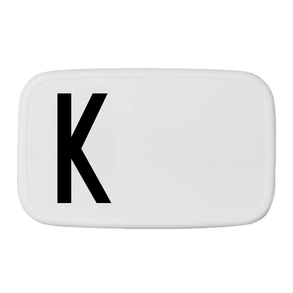 Design Letters 丹麦进口字母款便携午餐盒, K Design Letters