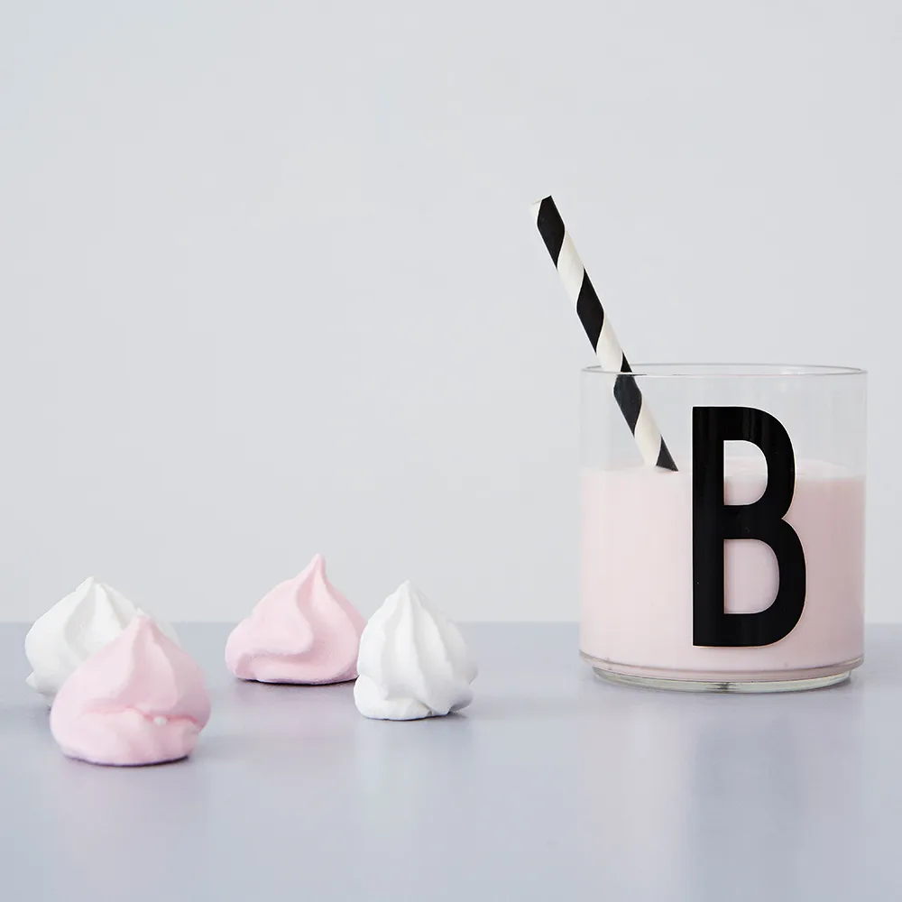 Design Letters Kids玻璃杯, B Design Letters