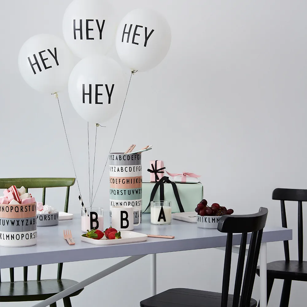 Design Letters Kids玻璃杯, B Design Letters
