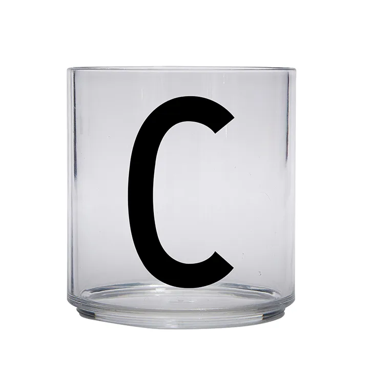 Design Letters Kids玻璃杯, C Design Letters