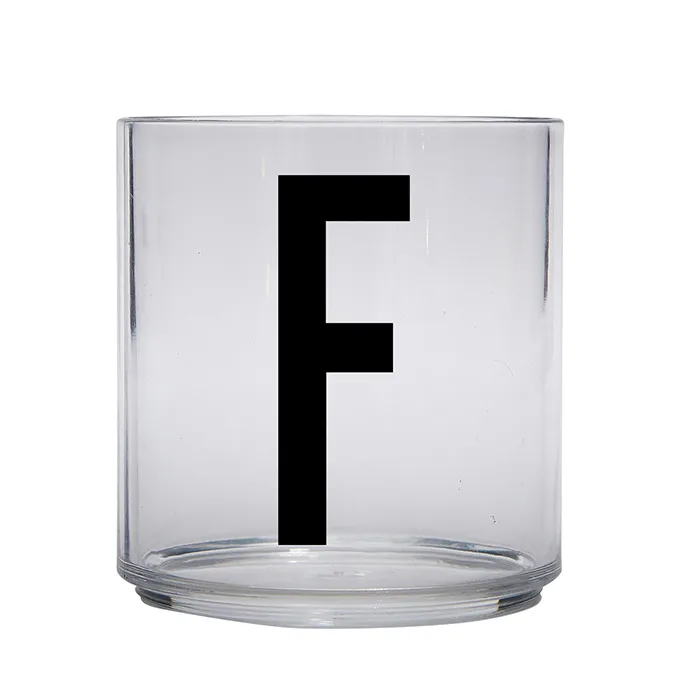 Design Letters Kids玻璃杯 - F - Design Letters