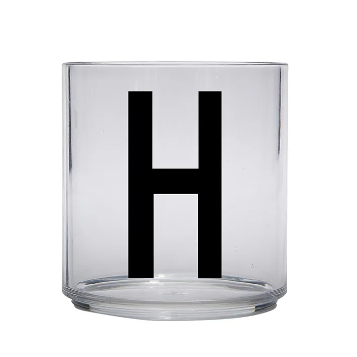 Design Letters Kids玻璃杯 - H - Design Letters