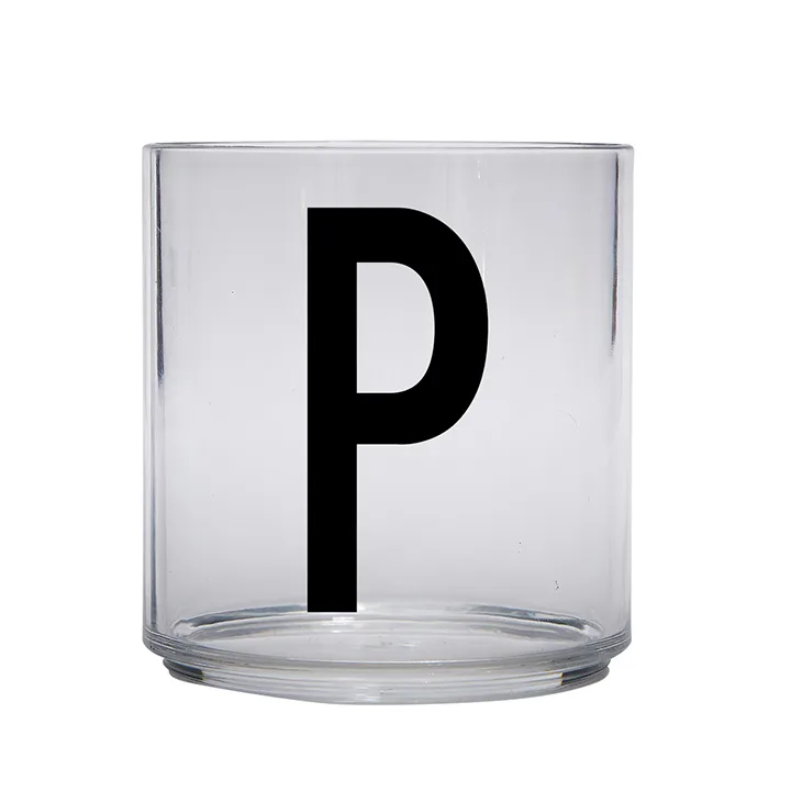 Design Letters Kids玻璃杯 - P - Design Letters