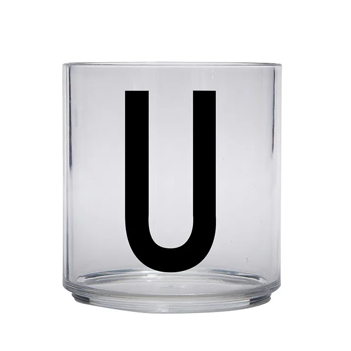 Design Letters Kids玻璃杯 - U - Design Letters