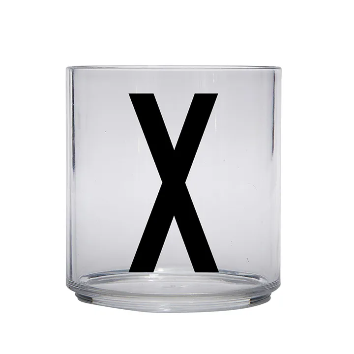 Design Letters Kids玻璃杯 - X - Design Letters