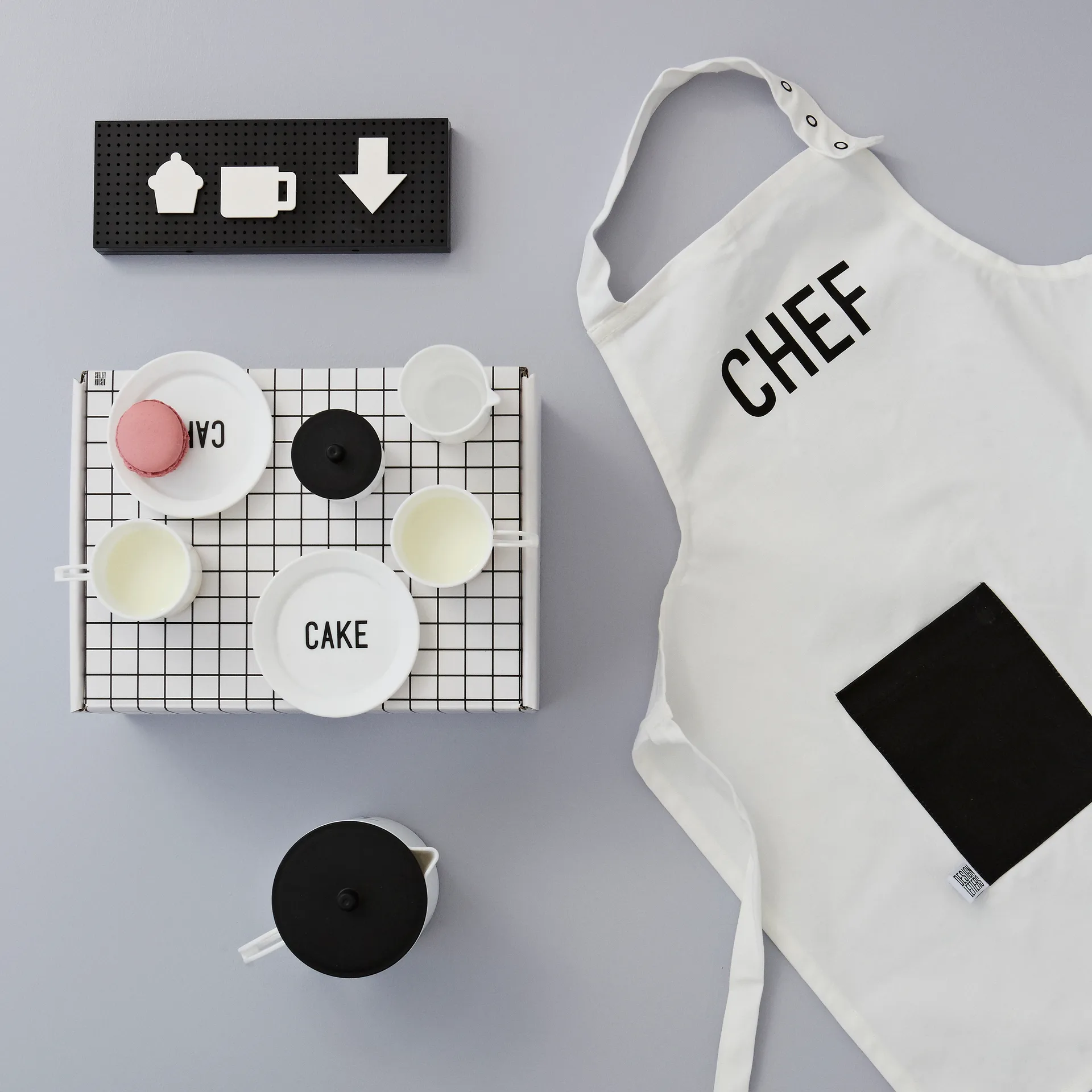 Design Letters letters small, 黑色 Design Letters