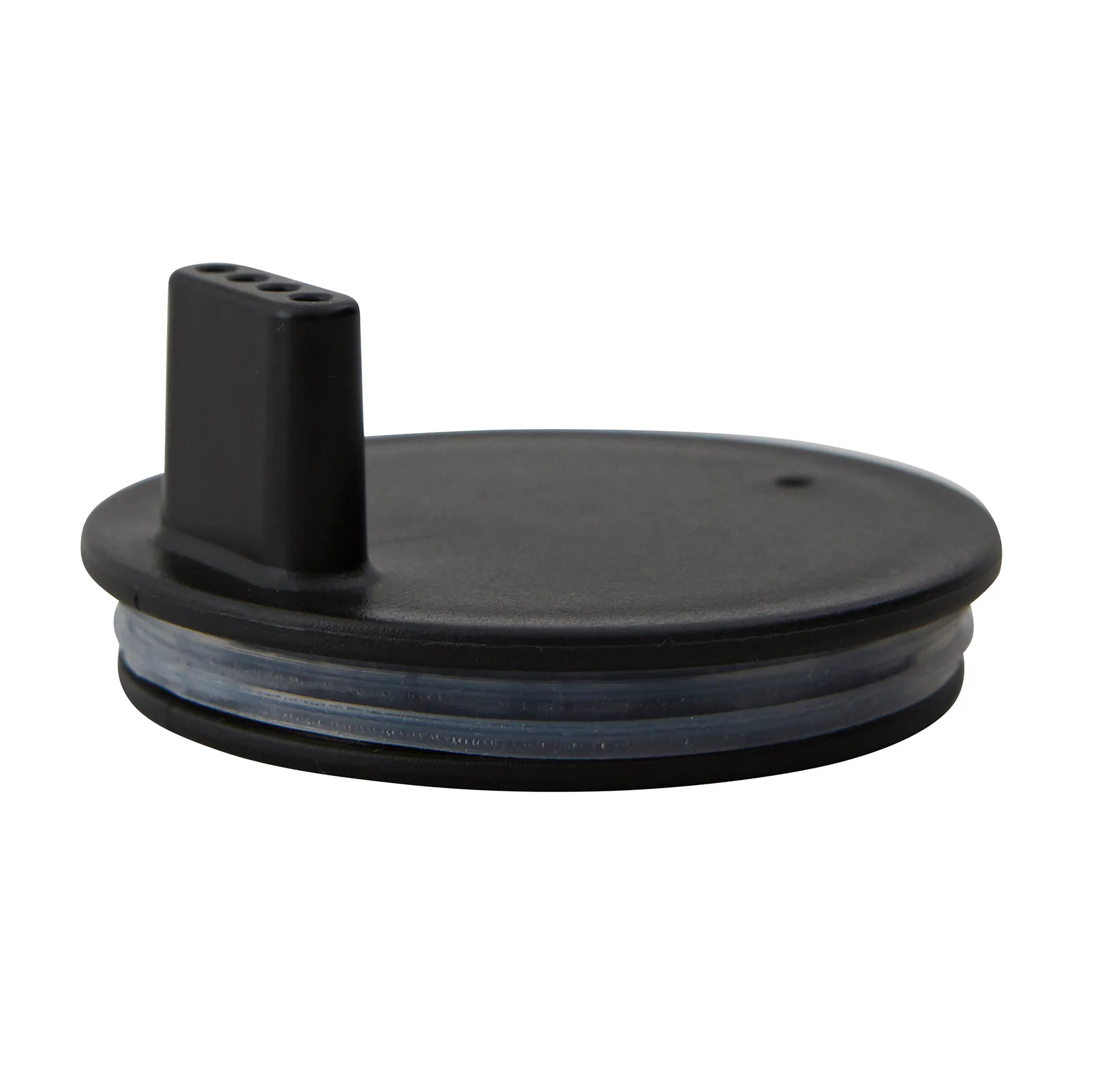 Design Letters lid for tritan glass, 黑色 Design Letters