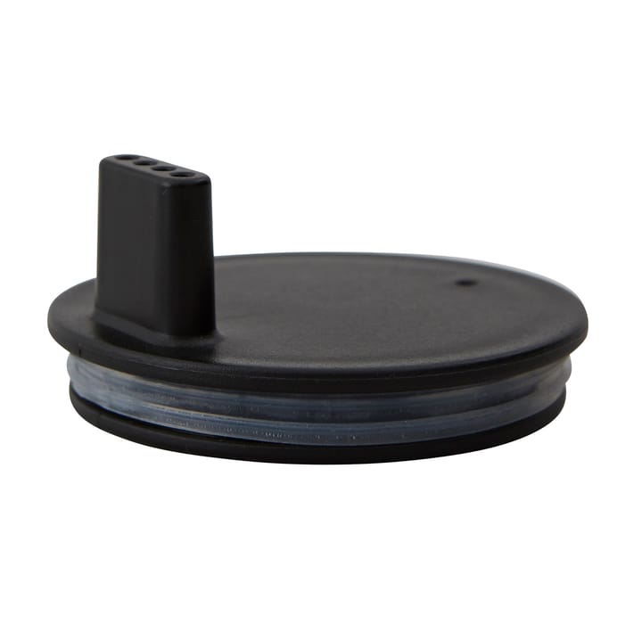 Design Letters lid for tritan glass, 黑色 Design Letters