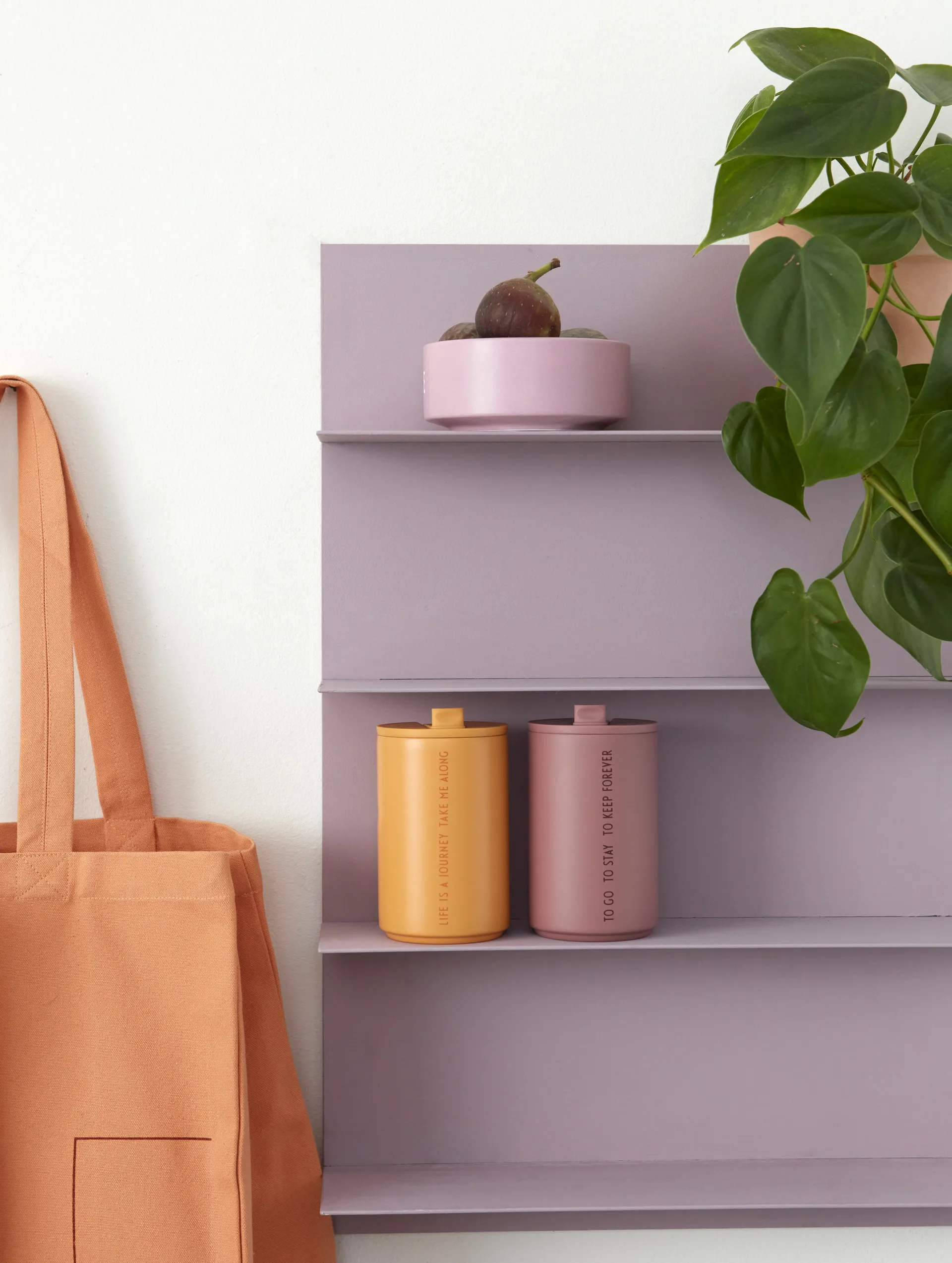 Design Letters 保温杯 马克杯, Life-橘色 Design Letters