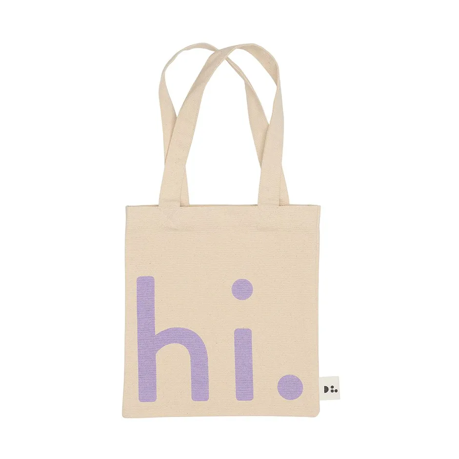 Design Letters Little hi. bag, 紫色 Design Letters