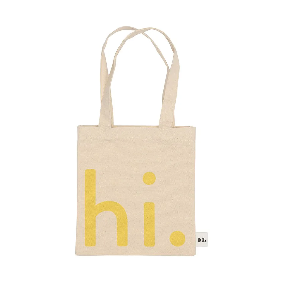 Design Letters Little hi. bag, 黄色 Design Letters