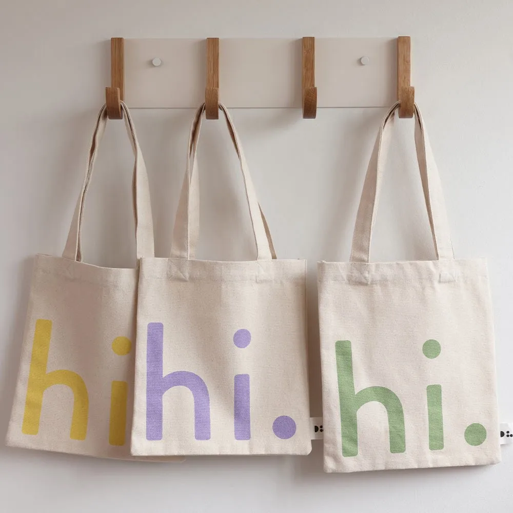 Design Letters Little hi. bag, 黄色 Design Letters
