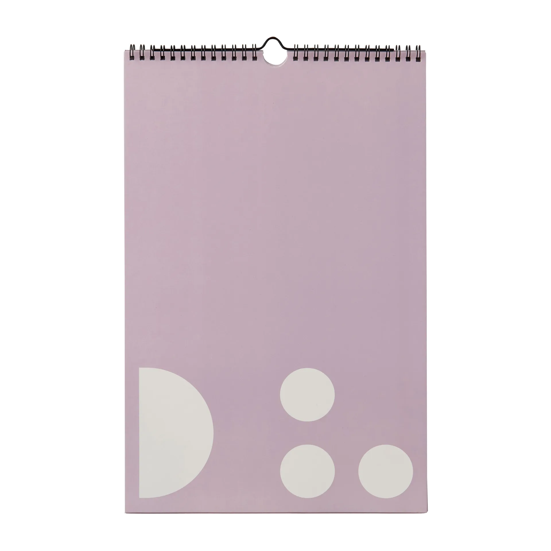 Design Letters monthly calendar, Lavender Design Letters