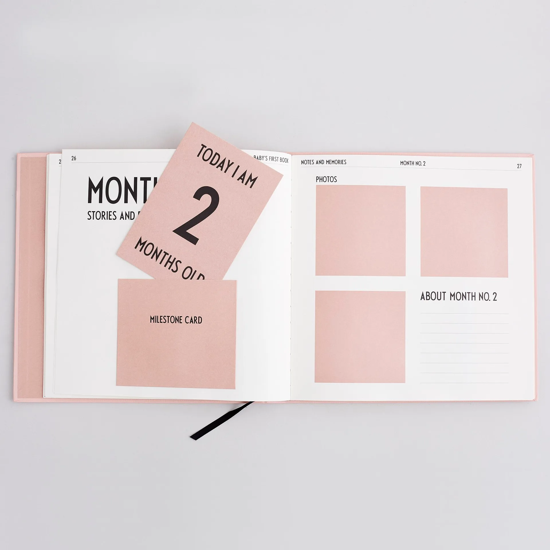 Design Letters My first year book, nude Design Letters