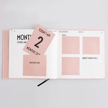 Design Letters My first year book - nude - Design Letters