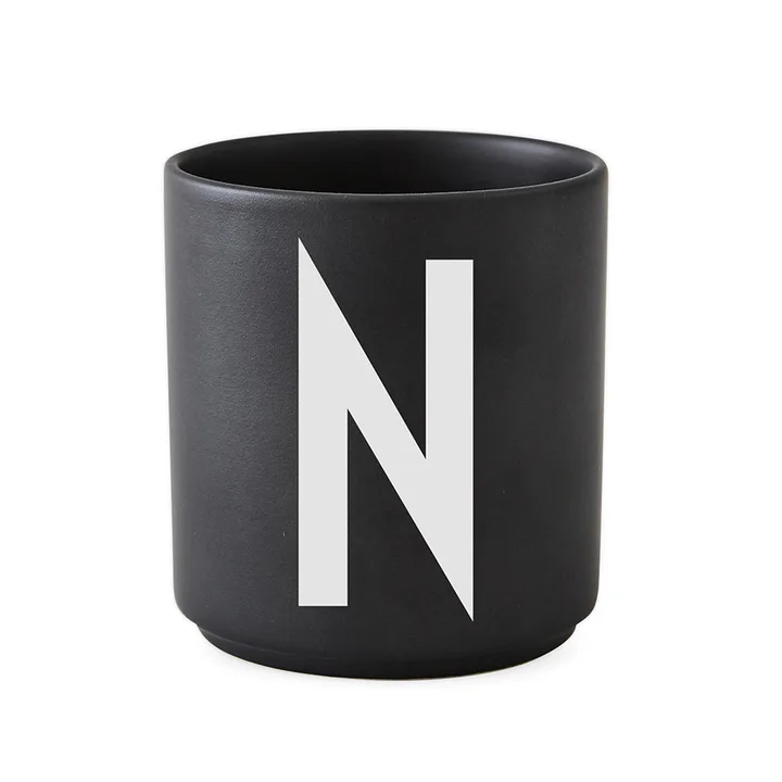 Design Letters黑色杯 - N - Design Letters