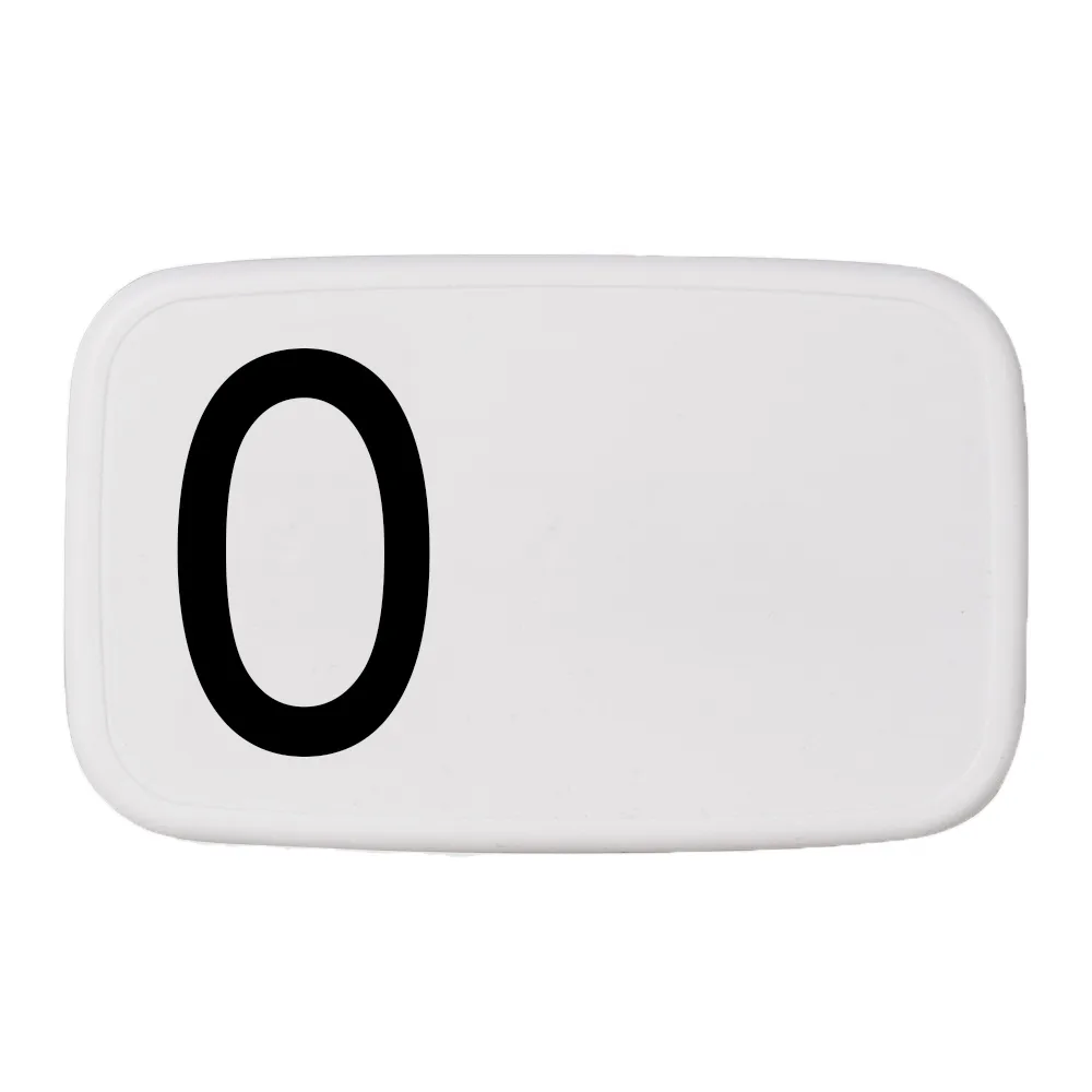 Design Letters 丹麦进口字母款便携午餐盒, O Design Letters