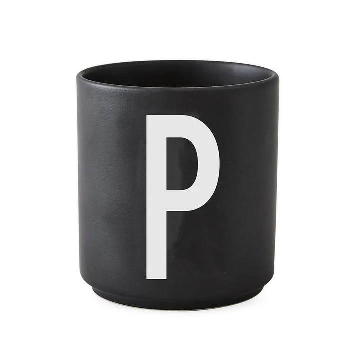 Design Letters黑色杯 - P - Design Letters