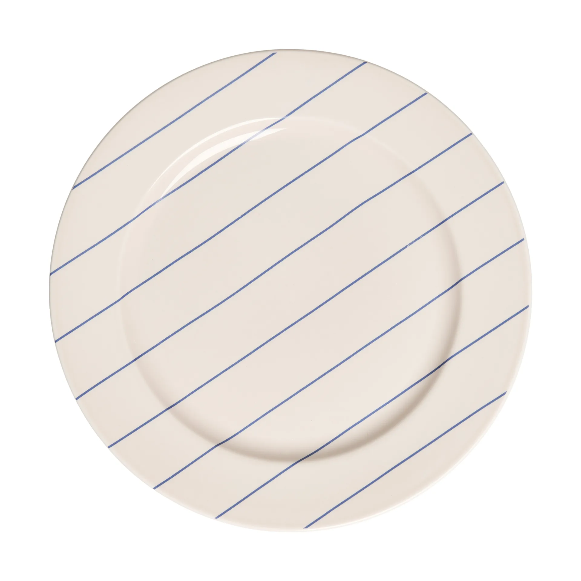 Design Letters Pyjamas 盘子 Ø23 cm, 午夜蓝-pastel 米色 Design Letters