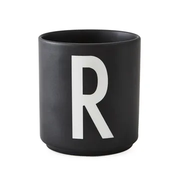 Design Letters黑色杯 - R - Design Letters