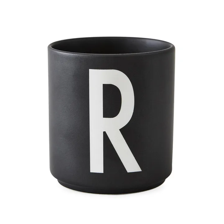 Design Letters黑色杯 - R - Design Letters