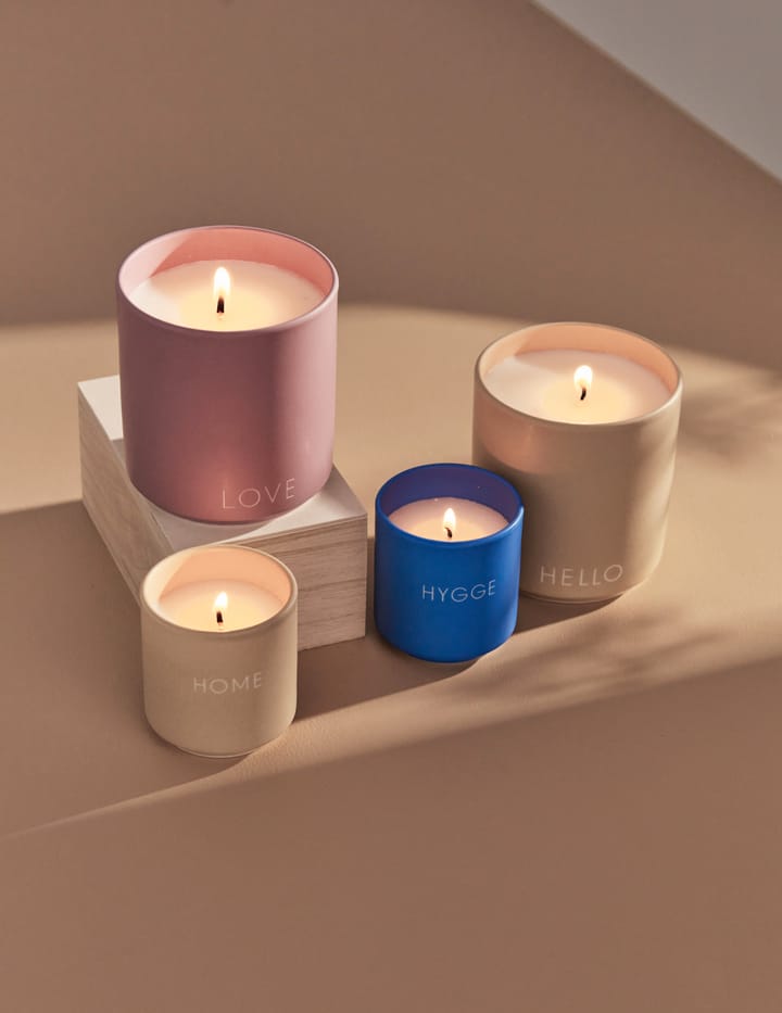 Design Letters scented candle Ø5.5 cm, Home-米色 Design Letters