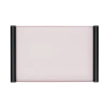 Design Letters Serving 金属托盘 40x25.5x3.2cm_大  - 粉色 - Design Letters