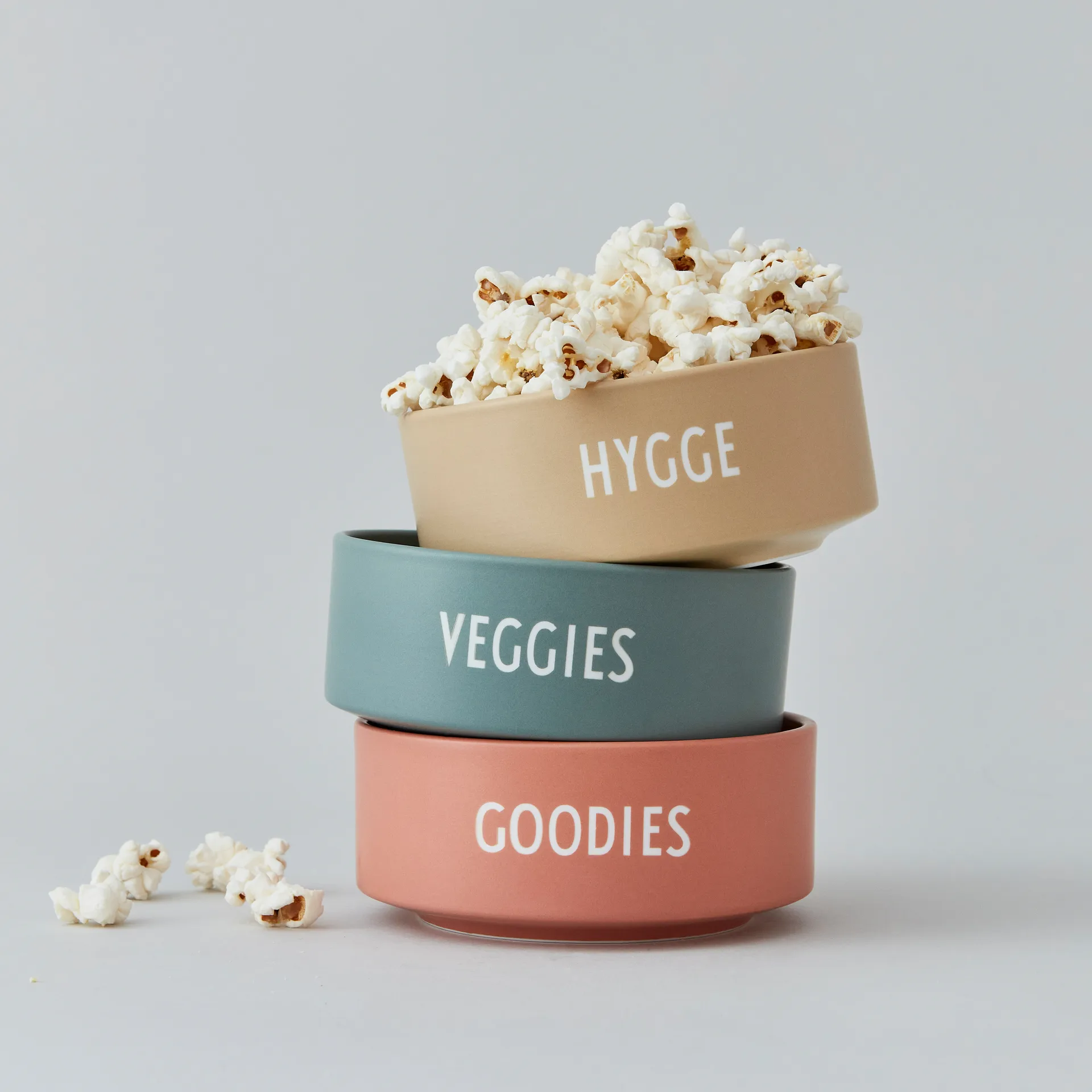Design Letters snack 碗 Ø12 cm, Hygge Design Letters