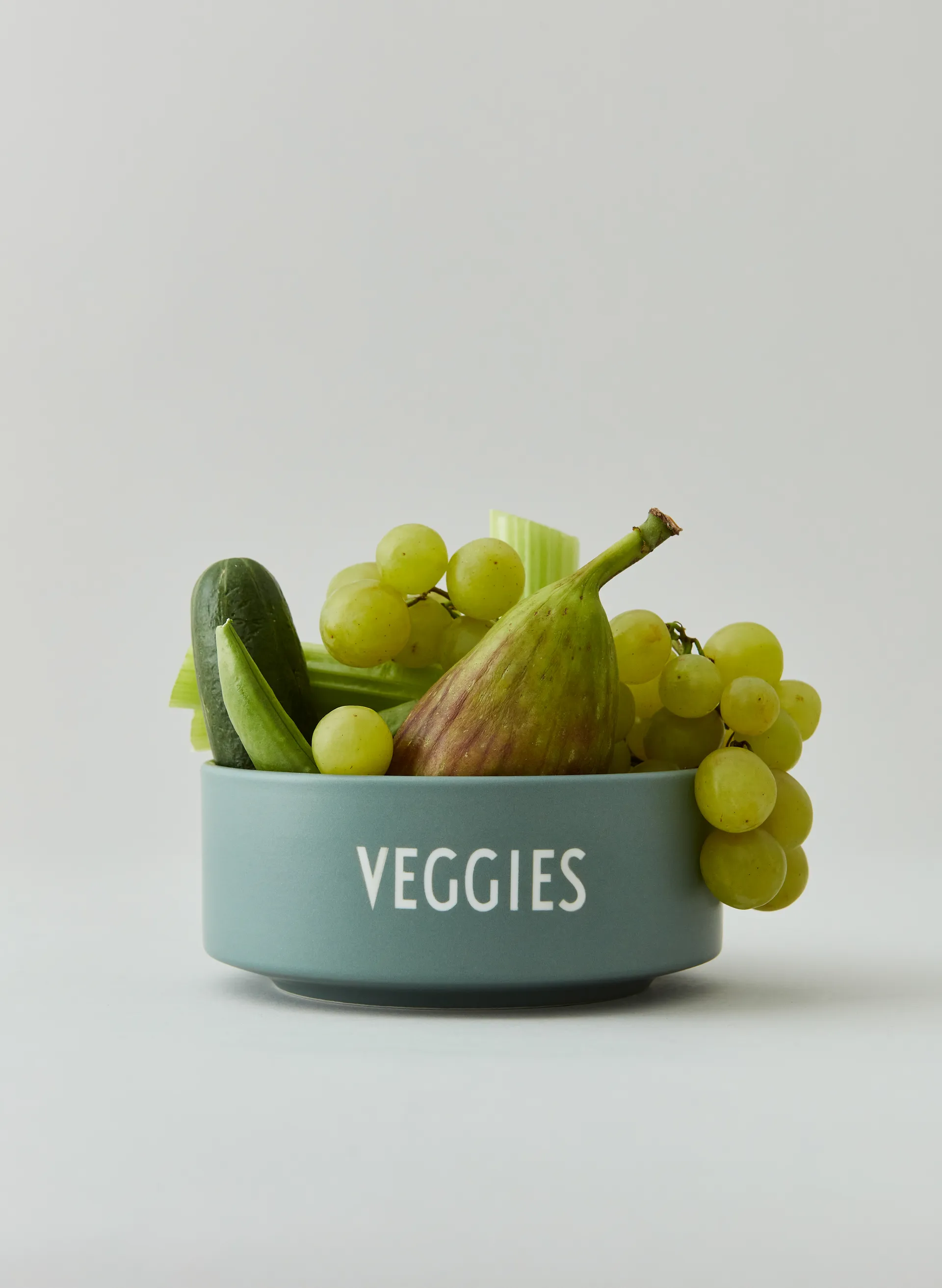 Design Letters snack 碗 Ø12 cm, Veggies Design Letters