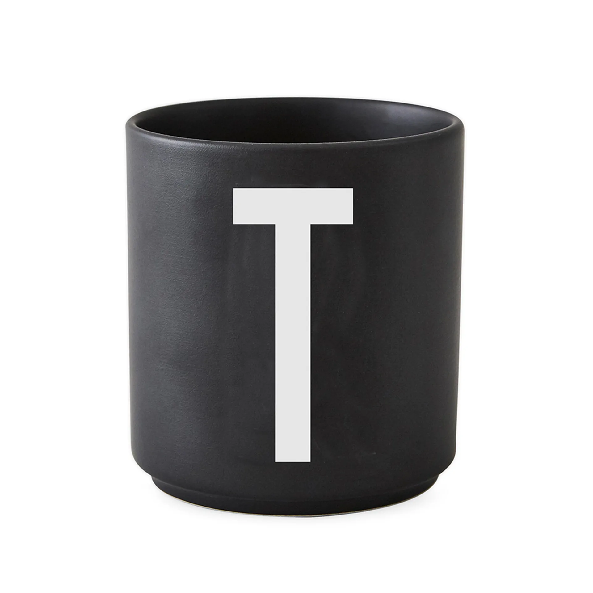 Design Letters黑色杯, T Design Letters