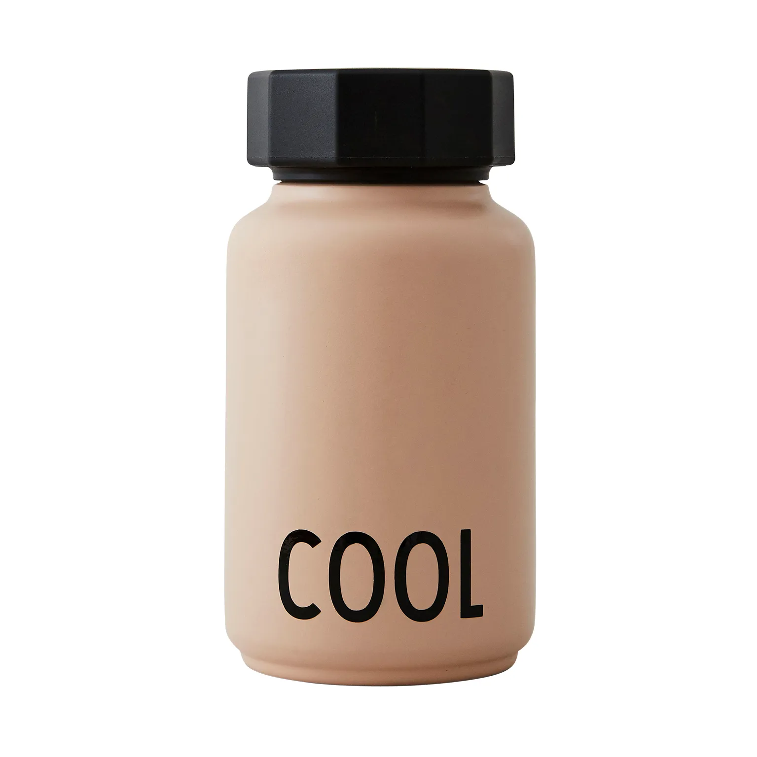 Design Letters thermal flask small, Soft camel Design Letters