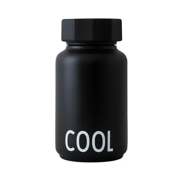 Design Letters thermal flask small - 黑色 - Design Letters