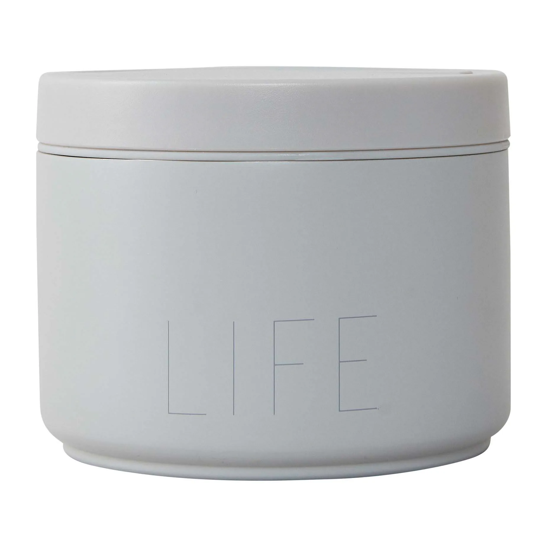 Design Letters thermos-box 小, Life-灰色 Design Letters