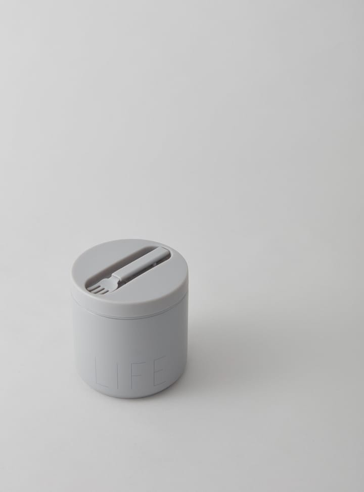 Design Letters thermos-box 大, Life-灰色 Design Letters