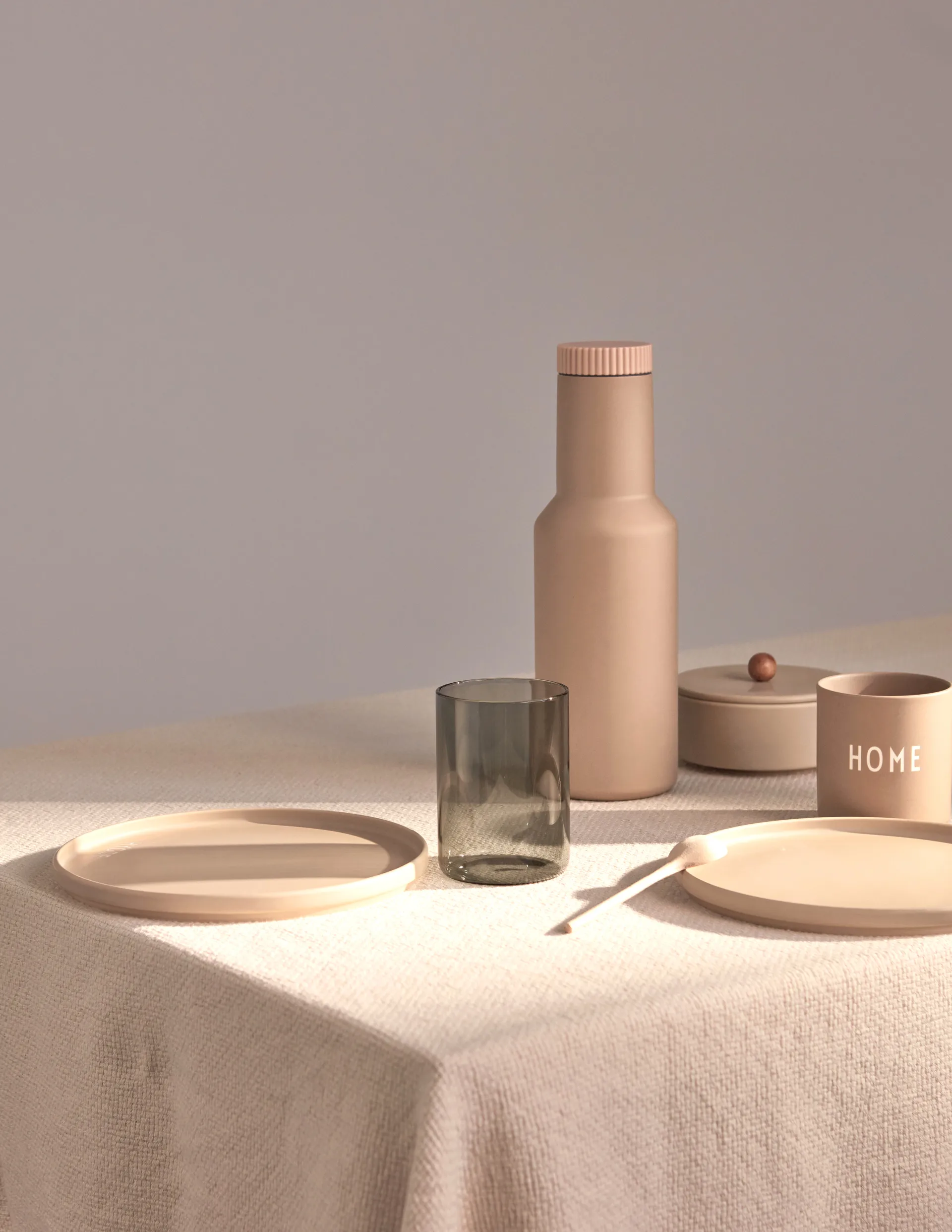 Design Letters thermos carafe tub 1 L, 米色 Design Letters