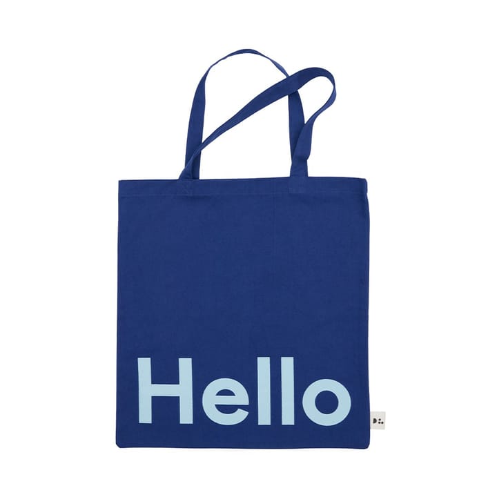Design Letters Tote bag - Hello-深蓝 - Design Letters