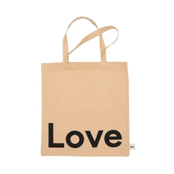 Design Letters Tote bag - Love-米色 - Design Letters