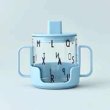 Design Letters tritan玻璃杯手柄 - 浅蓝色 - Design Letters
