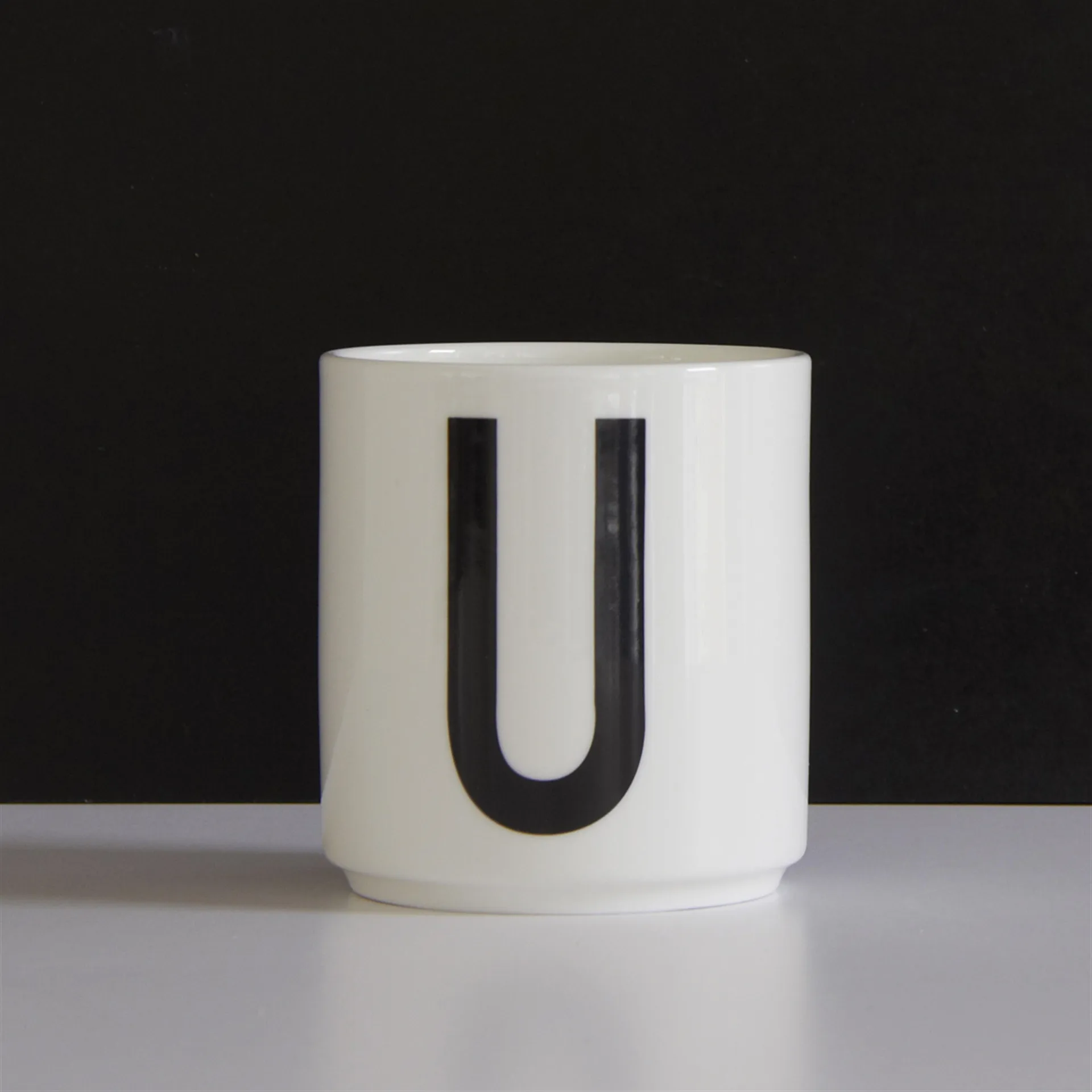 Design Letters 杯子, U Design Letters