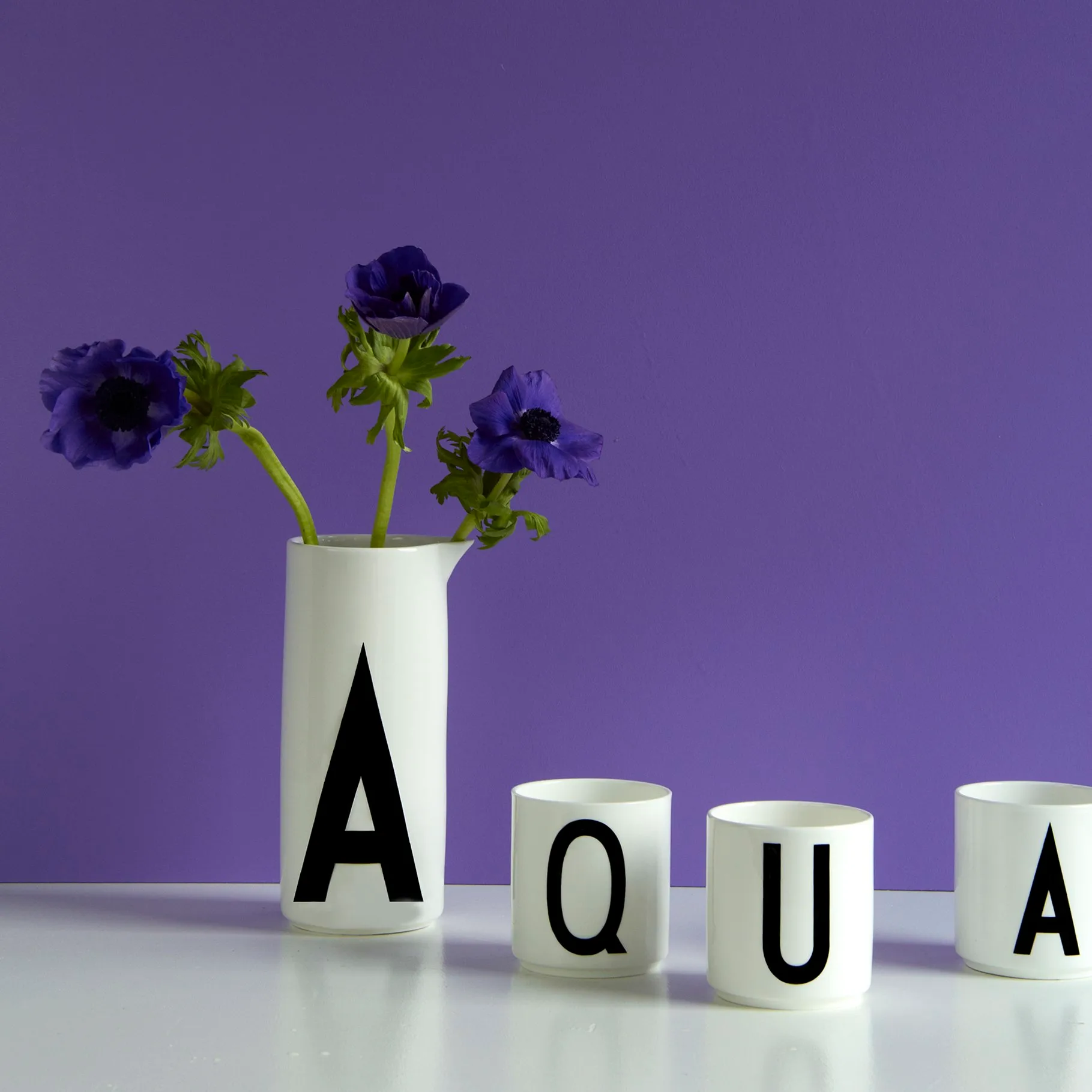 Design Letters 杯子, U Design Letters