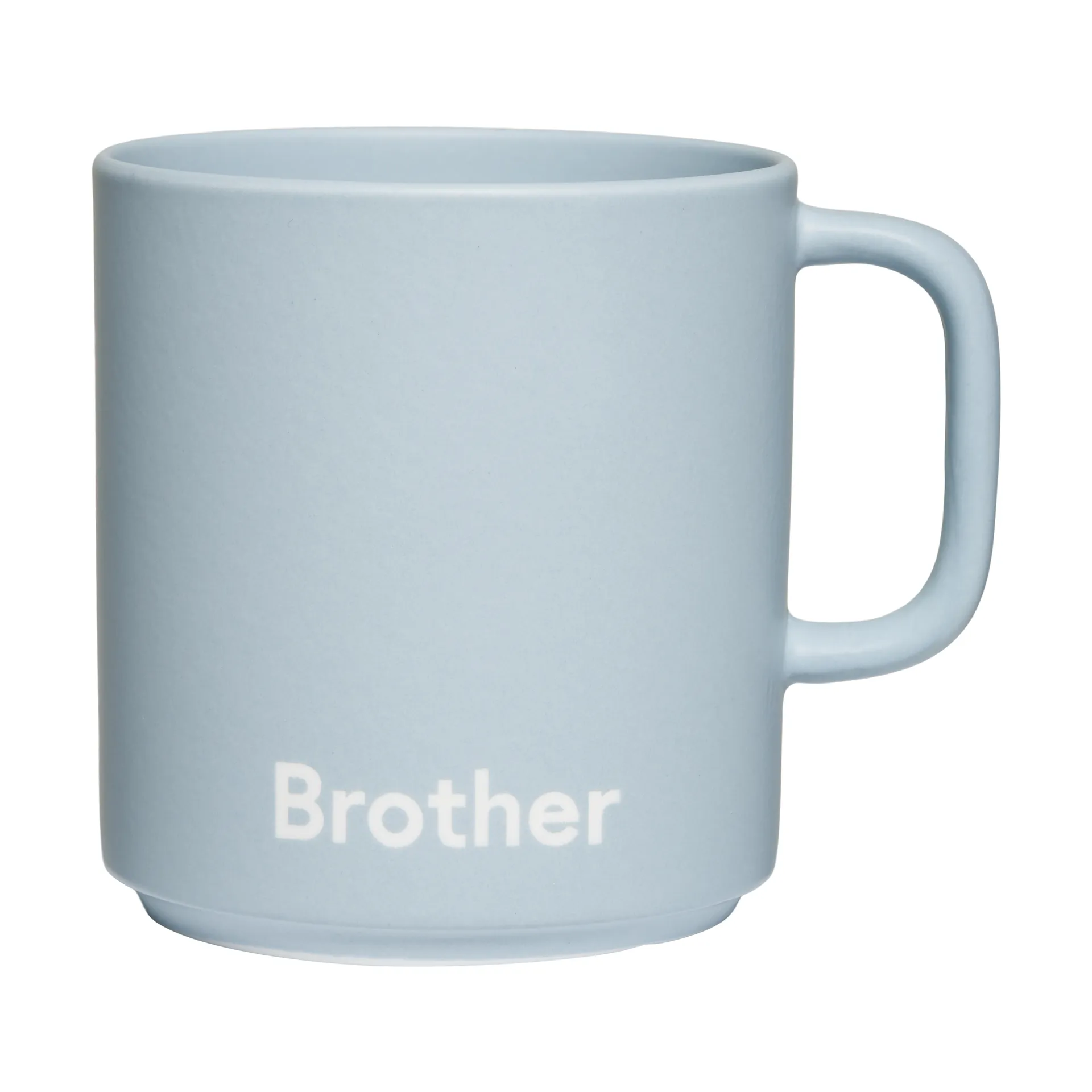 Design Letters VIP favourite 带柄杯250ml, 兄弟_浅蓝色 Design Letters