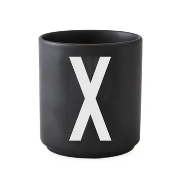 Design Letters黑色杯 - X - Design Letters