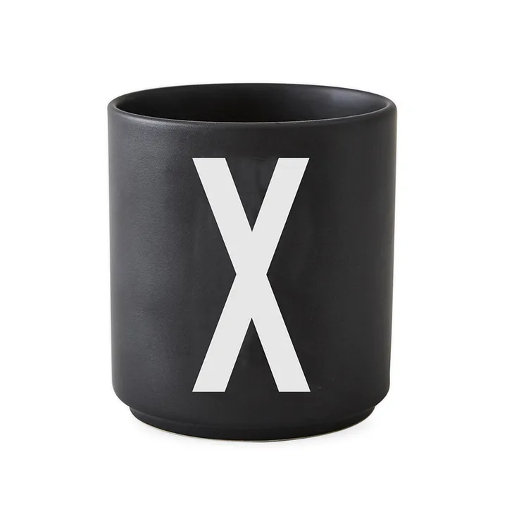 Design Letters黑色杯 - X - Design Letters