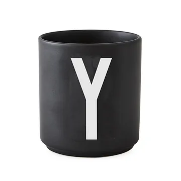 Design Letters黑色杯 - Y - Design Letters