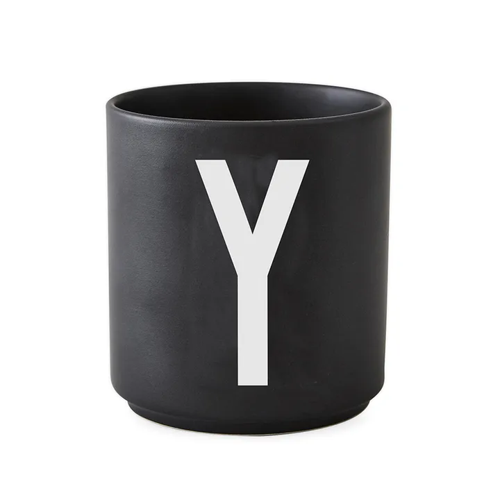 Design Letters黑色杯 - Y - Design Letters