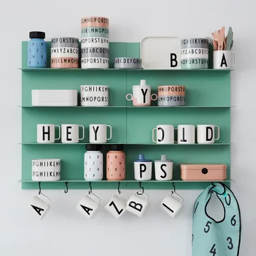 Design Letters 儿童密胺餐具 - 裸色 - Design Letters