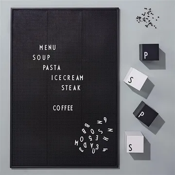 Design Letters 字母信箱 - 白色字母 - Design Letters