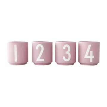 Mini Cups 杯子套装 4个装 - Lavender - Design Letters