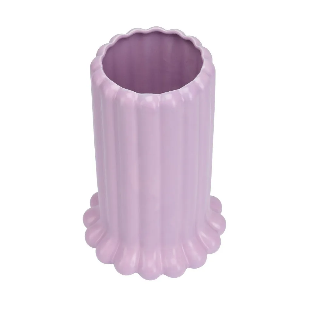 Tubular 花瓶 大 24 cm, 紫色 Design Letters