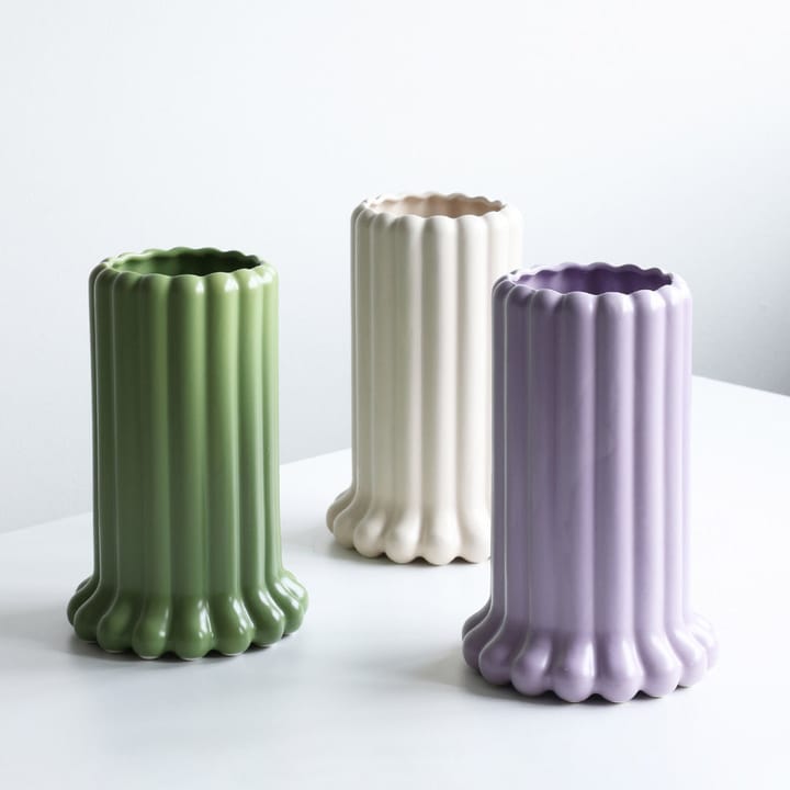 Tubular 花瓶 大 24 cm, 紫色 Design Letters